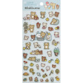 Japan San-X Sparkling Prism Sticker - Rilakkuma / Basic Rilakkuma Favorite Things - 1