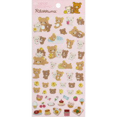 Japan San-X Sparkling Prism Sticker - Rilakkuma / A