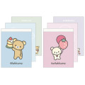 Japan San-X Mini Notepad Set - Rilakkuma / Basic Rilakkuma Favorite Things - 1