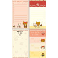 Japan San-X Mini Notepad - Rilakkuma / Anytime Ramen - 2