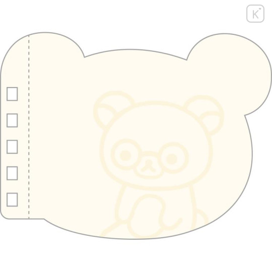 Japan San-X Die-cut SP Memo - Rilakkuma / Basic Rilakkuma Favorite Things - 3