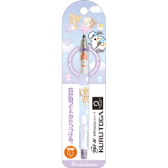 Japan San-X Kuru Toga Mechanical Pencil - Rilakkuma / Sky Curly Cotton Candy