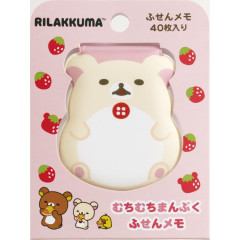 Japan San-X Sticky Notes with Squishy Cover - Korilakkuma