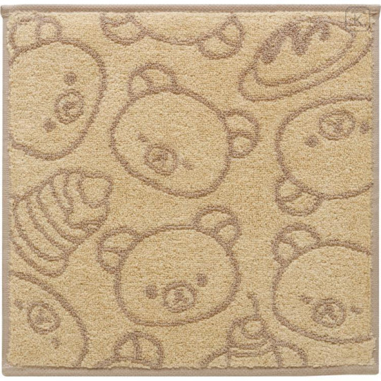 Japan San-X Mini Towel - Rilakkuma / Basic Rilakkuma Favorite Things - 1