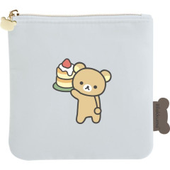 Japan San-X Flat Pouch - Rilakkuma / Basic Rilakkuma Favorite Things