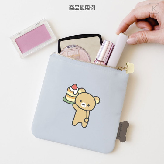 Japan San-X Flat Pouch - Rilakkuma / Basic Rilakkuma Favorite Things - 2