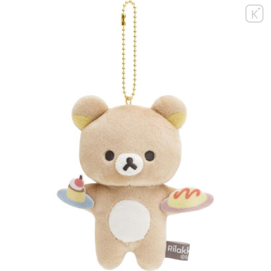 Japan San-X Hanging Plush - Rilakkuma / Basic Rilakkuma Favorite Things - 1