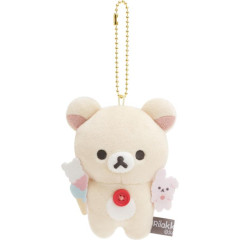 Japan San-X Hanging Plush - Korilakkuma / Basic Rilakkuma Favorite Things