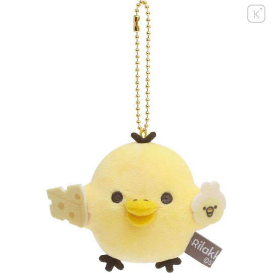 Japan San-X Hanging Plush - Kiiroitori / Basic Rilakkuma Favorite Things - 1