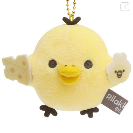 Japan San-X Hanging Plush - Kiiroitori / Basic Rilakkuma Favorite Things - 2