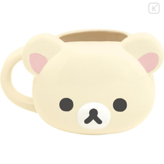 Japan San-X Die-cut Face Mug - Korilakkuma / Basic Rilakkuma Favorite Things - 1