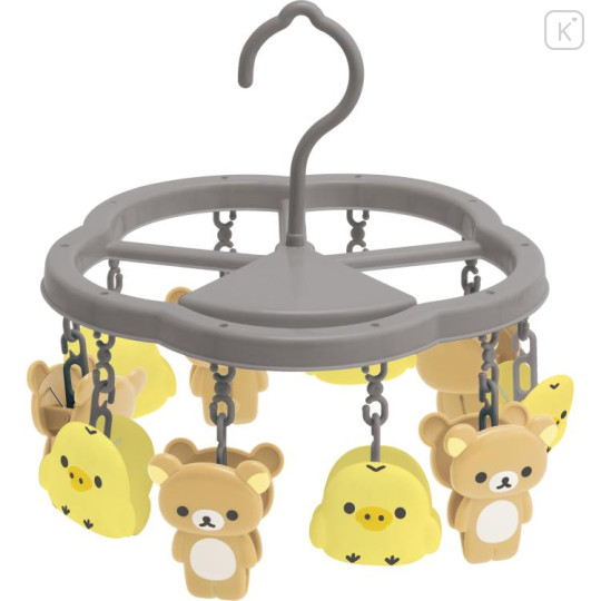 Japan San-X Laundry Pinch Hanger - Rilakkuma / Basic Rilakkuma Favorite Things - 1