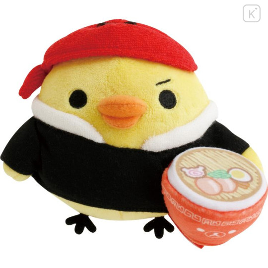 Japan San-X Stuffed Toy - Kiiroitori / Anytime Ramen - 1