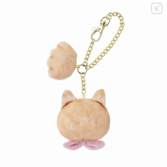 Japan Mofusand Mascot Paw & Gold Keychain - Cat / Pink - 5