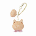 Japan Mofusand Mascot Paw & Gold Keychain - Cat / Pink - 5