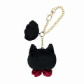 Japan Mofusand Mascot Paw & Gold Keychain - Black Cat - 5