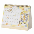 Japan Mofusand Desk Calendar & Sticker - Cat Pajama Nyan / 2025 - 4