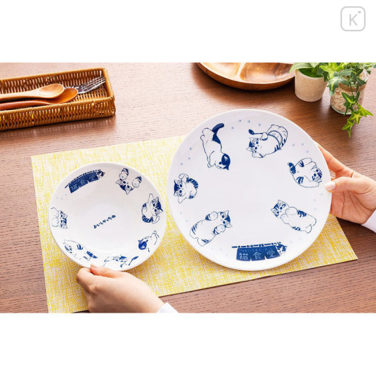 Japan Mofusand Large Plate - Cat / Food Court - 2