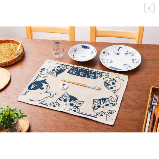 Japan Mofusand Large Plate - Cat / Food Court - 3