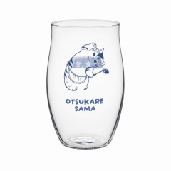 Japan Mofusand Glass Tumbler - Cat / Food Court