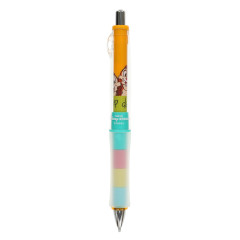 Japan Tokyo Disney Resort Dr. Grip Play Border Shaker Mechanical Pencil - Chip & Dale / Happy