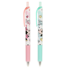 Japan Tokyo Disney Resort Signo Clip 0.5 Gel Pen Set - Mickey Mouse & Minnie Mouse / Alawys Together