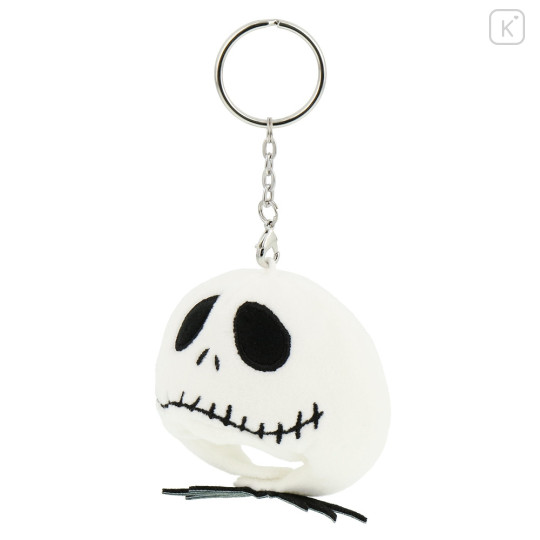 Japan Tokyo Disney Resort Fluffy Keychain - The Nightmare Before Christmas : Jack Costume Head - 1