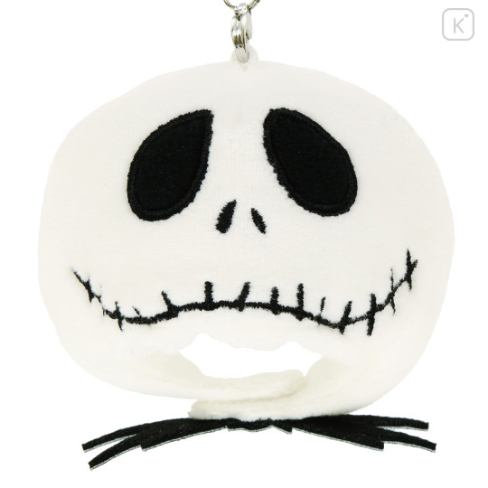 Japan Tokyo Disney Resort Fluffy Keychain - The Nightmare Before Christmas : Jack Costume Head - 2