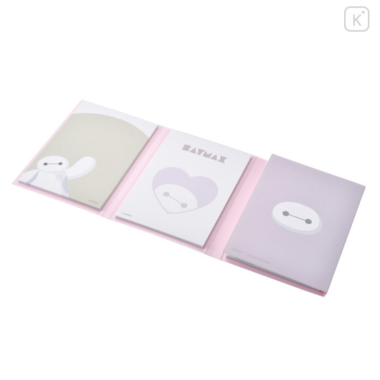 Japan Disney Store Flip Memo Pad - Baymax : Watercolor - 3