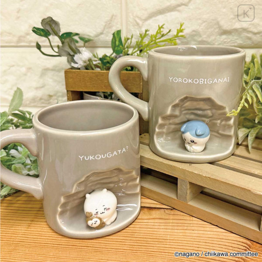 Japan Chiikawa Famous Scene Mug - Chiikawa : Friendship Type? - 2