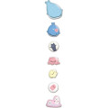 Japan San-X Bubble Sticker - Jinbesan to Shinkai 3D - 2