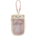 Japan San-X Plush Pouch - Korilakkuma / Sky Curly Cotton Candy - 2