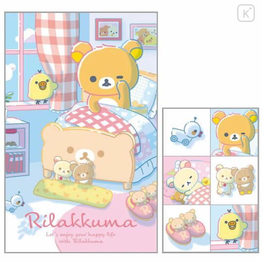 Japan San-X Decorative Envelope Set - Rilakkuma - 3