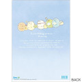 Japan San-X A4 Clear Holder - Sumikko Gurashi / Drawing A - 2