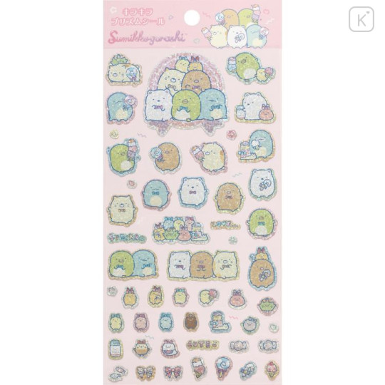 Japan San-X Sparkling Prism Sticker - Sumikko Gurashi / A - 1