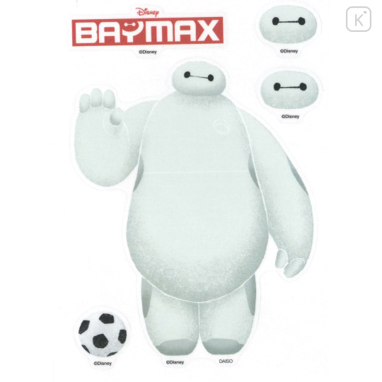 Japan Disney Vinyl Sticker Set - Baymax - 1