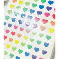 Japan Colorful Seal Sticker - Mini Heart - 2