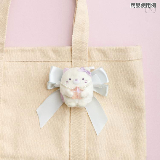 Japan San-X Tenori Plush Brooch - Sumikko Gurashi / Sleepless Night Magic Salon Neko Calico Cat - 3