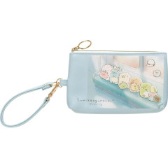 Japan San-X Pass Case with Coin Case - Sumikko Gurashi / Drawing