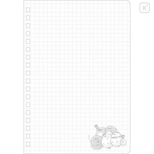 Japan San-X B6SP Notebook - Sumikko Gurashi / Drawing A - 2