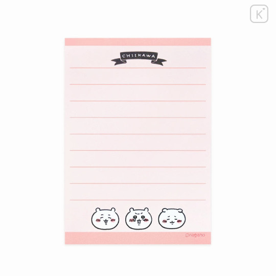 Japan Chiikawa Mini Notepad - Chiikawa / Face - 5