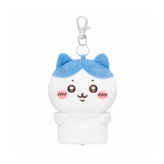 Japan Chiikawa Plush Reel Key Cover - Hachiware