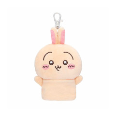 Japan Chiikawa Plush Reel Key Cover - Usagi