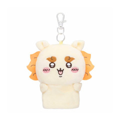 Japan Chiikawa Plush Reel Key Cover - Shisa