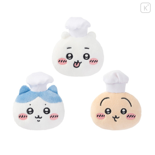 Japan Chiikawa Restaurant Mascot Badge - Chiikawa & Hachiware & Usagi / Chef - 1