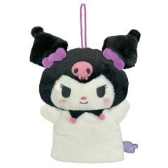 Japan Sanrio Hand Puppet - Kuromi / Blush