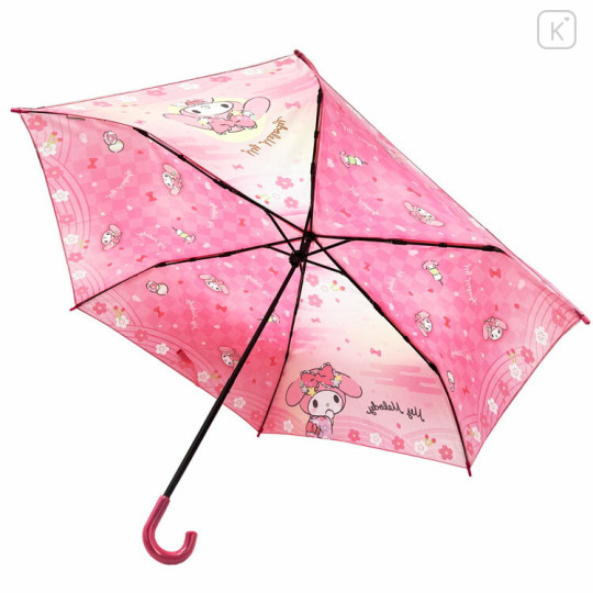 Japan Sanrio Folding Umbrella - My Melody / Kimono - 2