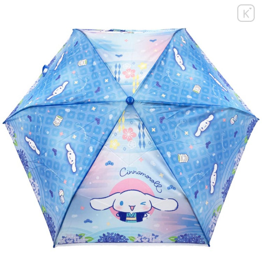 Japan Sanrio Folding Umbrella - Cinnamoroll / Kimono - 1