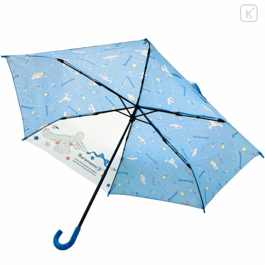 Japan Sanrio Folding Umbrella - Cinnamoroll & Milk / Hugging - 2