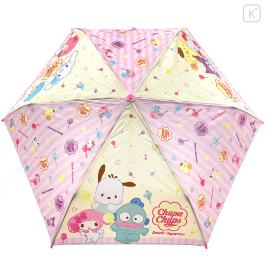 Japan Sanrio Folding Umbrella - Characters / Chupa Chups - 1